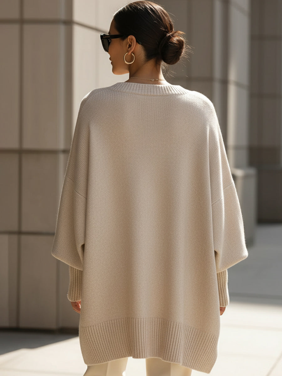 EVA | Raffinierter Wollmix-Pullover