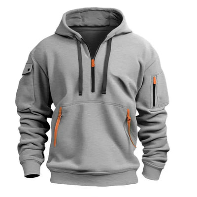 Ryder™ | Taktischer Hoodie mit Reißverschlusstaschen