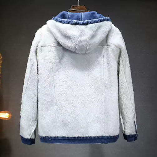 STAHLFELL | Thermo-Steppjacke für Herren im Denim-Look