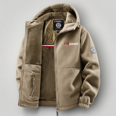 NORDBERG | Thermische Fleece-Winterjacke oder komplettes Set