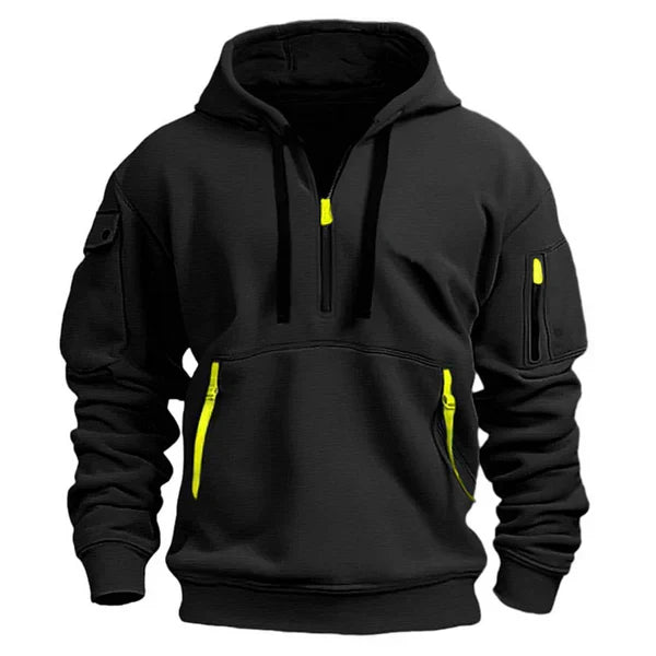 Ryder™ | Taktischer Hoodie mit Reißverschlusstaschen