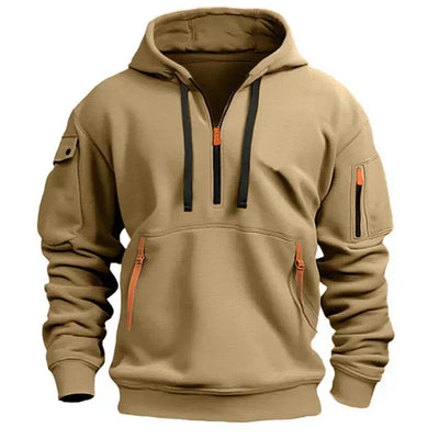 Ryder™ | Taktischer Hoodie mit Reißverschlusstaschen