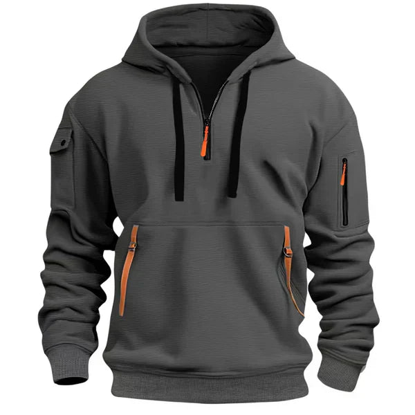 Ryder™ | Taktischer Hoodie mit Reißverschlusstaschen