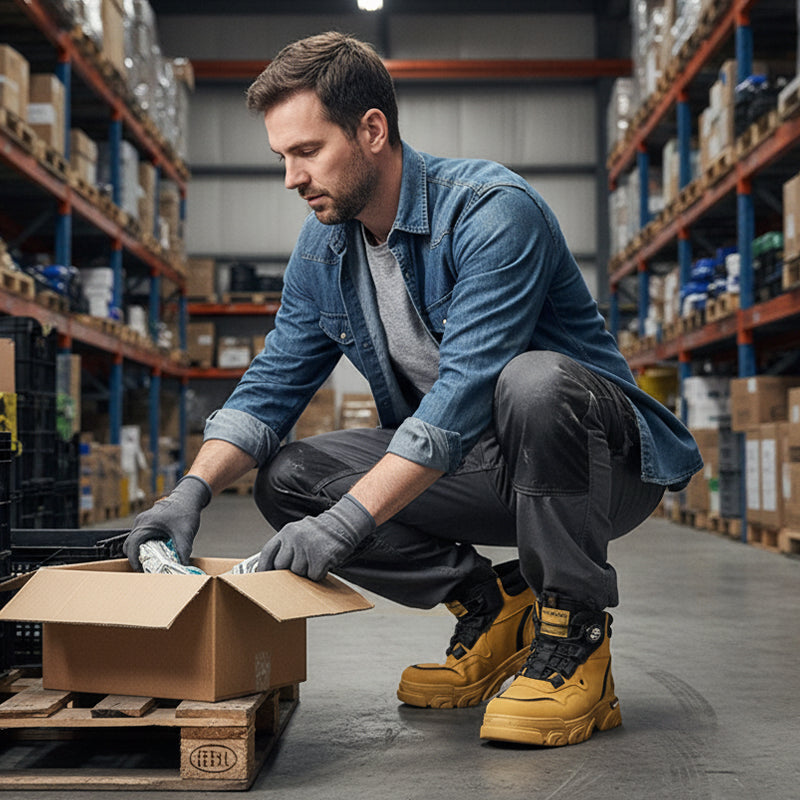 FALCONBERG - Herren Outdoor-Schuhe mit Drehverschlus