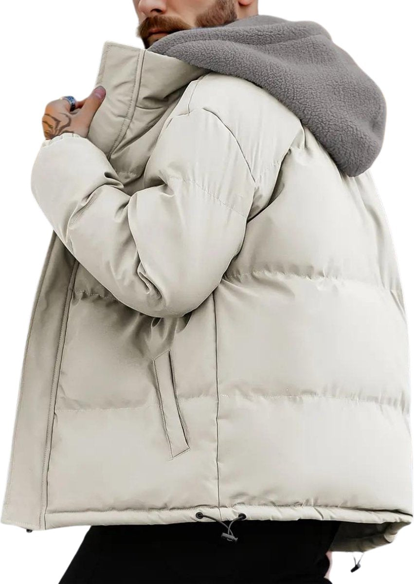 JAMES - Winterjacke aus Baumwollfleece