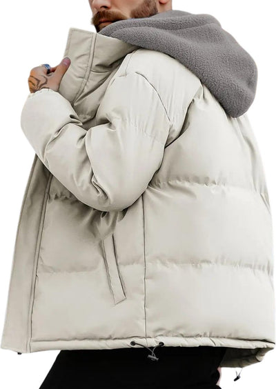 JAMES - Winterjacke aus Baumwollfleece