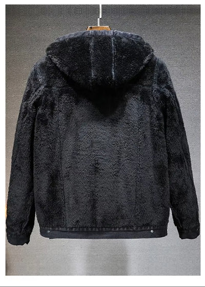 STAHLFELL | Thermo-Steppjacke für Herren im Denim-Look