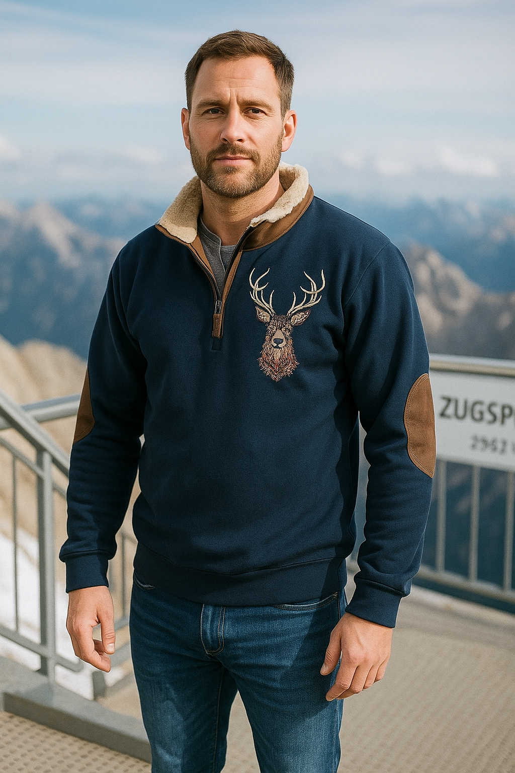 DAMIAN |  Nordic Deer Sweater