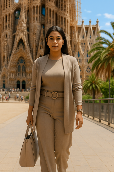 ELVINA | Elegantes 3-teiliges Set