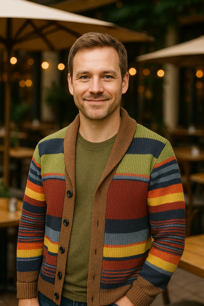 OLIVER | Retro-Cardigan