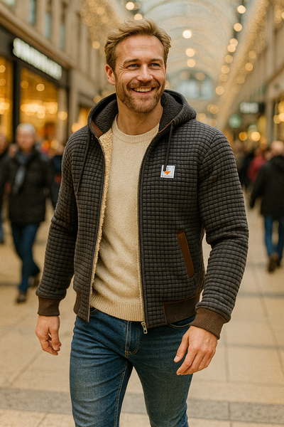 LEON BERGER | Sherpa-gefütterter Premium-Fleece für maximale Wärme