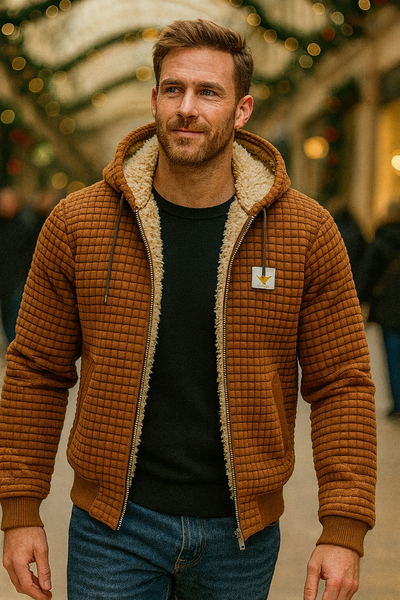 LEON BERGER | Sherpa-gefütterter Premium-Fleece für maximale Wärme