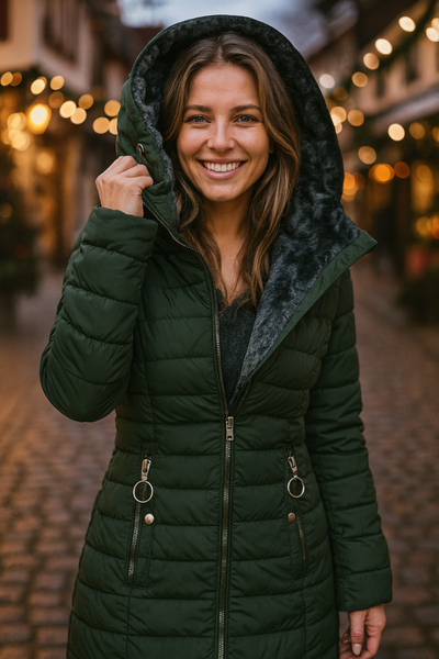 WEISS COUTURE | Moderner, wetterfester Damenmantel