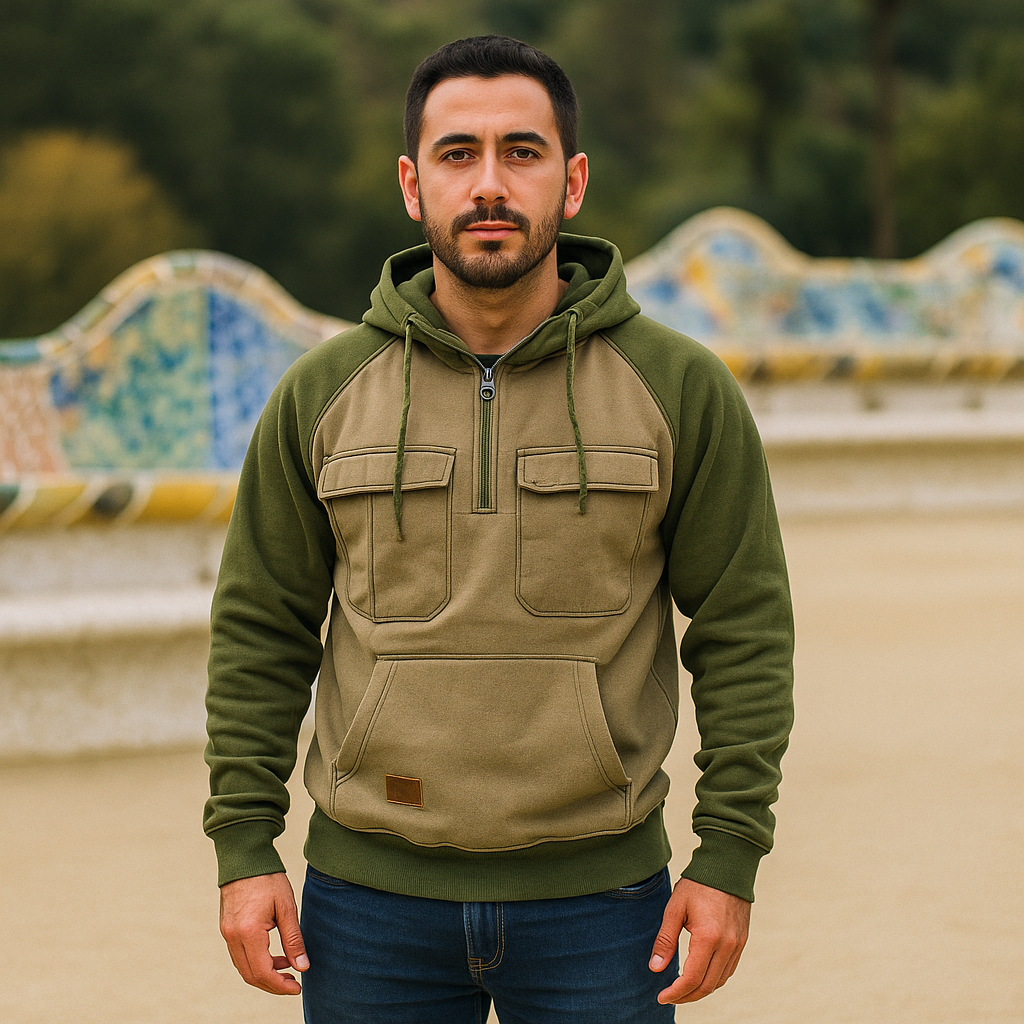 FELIX | Multifunktionales Kapuzen-Sweatshirt für den Winter