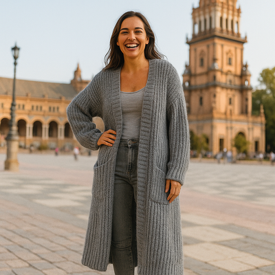 AMELIA – Eleganter Strickcardigan für Damen