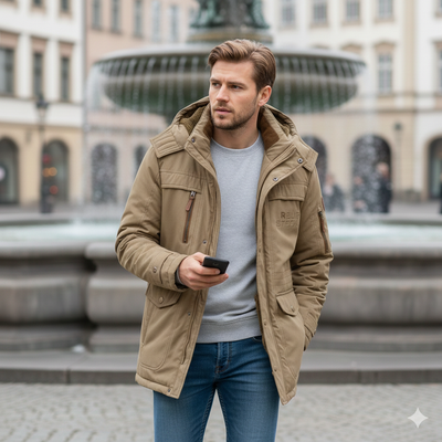 MARSTON | Thermischer Wintermantel