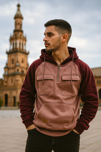 FELIX | Multifunktionales Kapuzen-Sweatshirt für den Winter