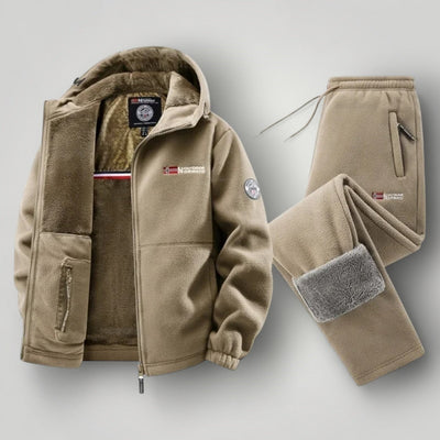 NORDBERG | Thermische Fleece-Winterjacke oder komplettes Set