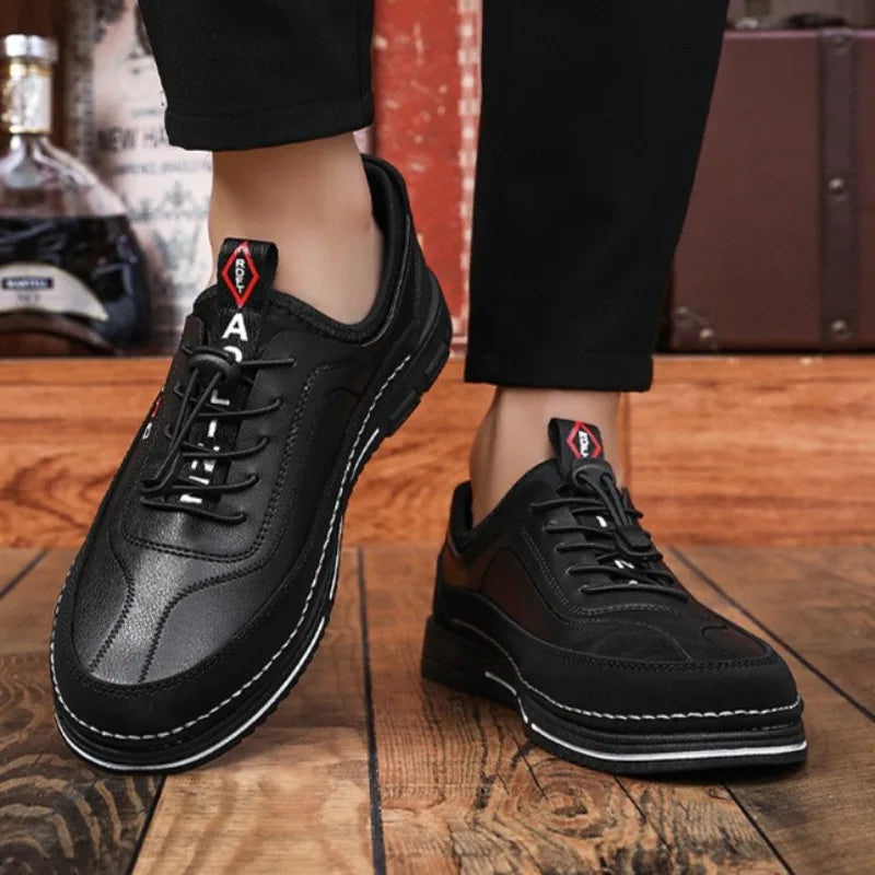 Stefan | Hochwertige, handgefertigte Leder-Freizeitschuhe im sportlich-modernen Design