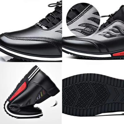 Michael | Hochwertige, traditionell gefertigte Leder-Casual-Schuhe