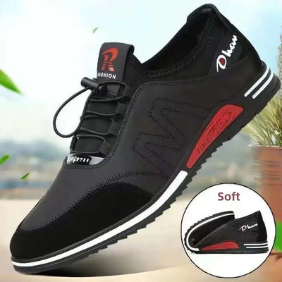 Leon | Hochwertige, handgefertigte Leder-Casual-Schuhe im modernen Stil