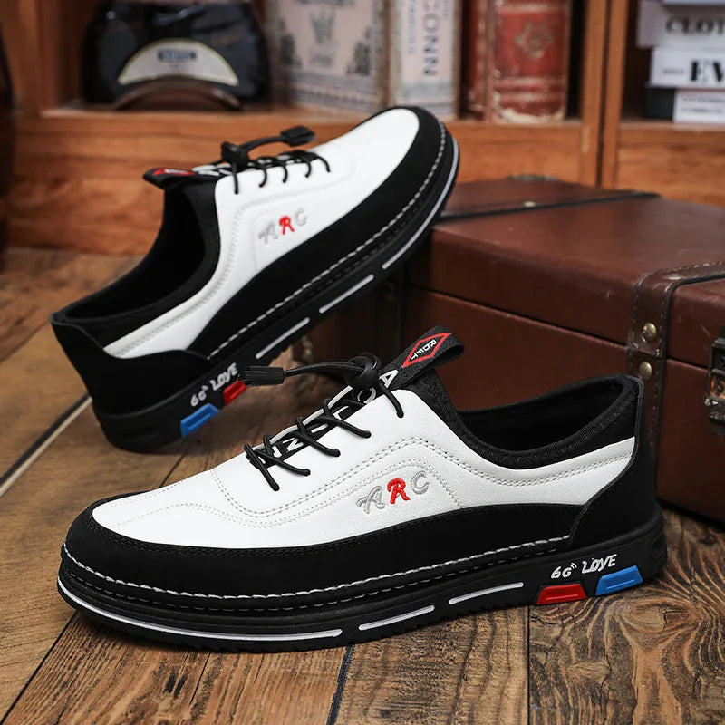 Aron | Hochwertige, handgefertigte Leder-Freizeitschuhe im sportlich-modernen Design