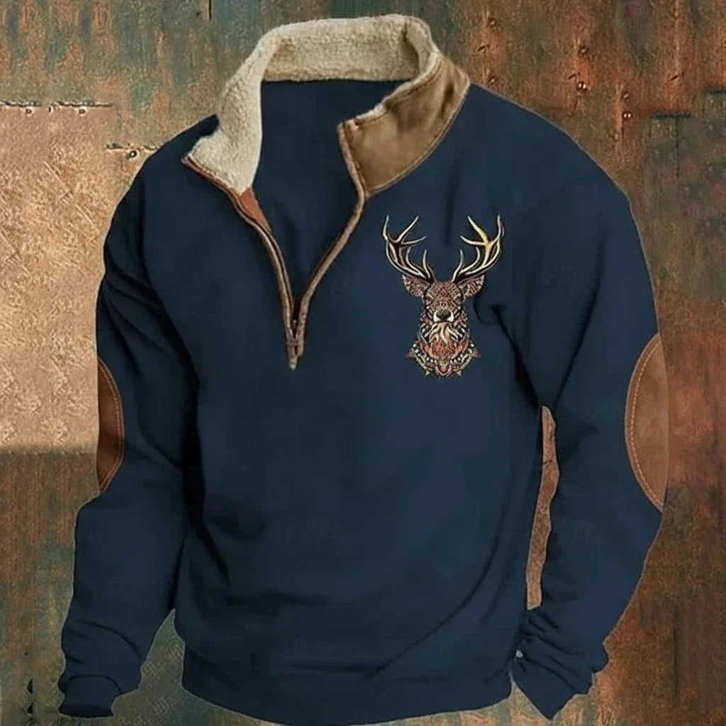 DAMIAN |  Nordic Deer Sweater