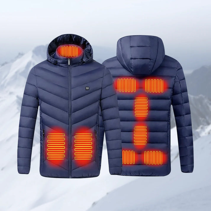 NordTherm™ | Beheizte Winterjacke mit Kapuze für Damen & Herren